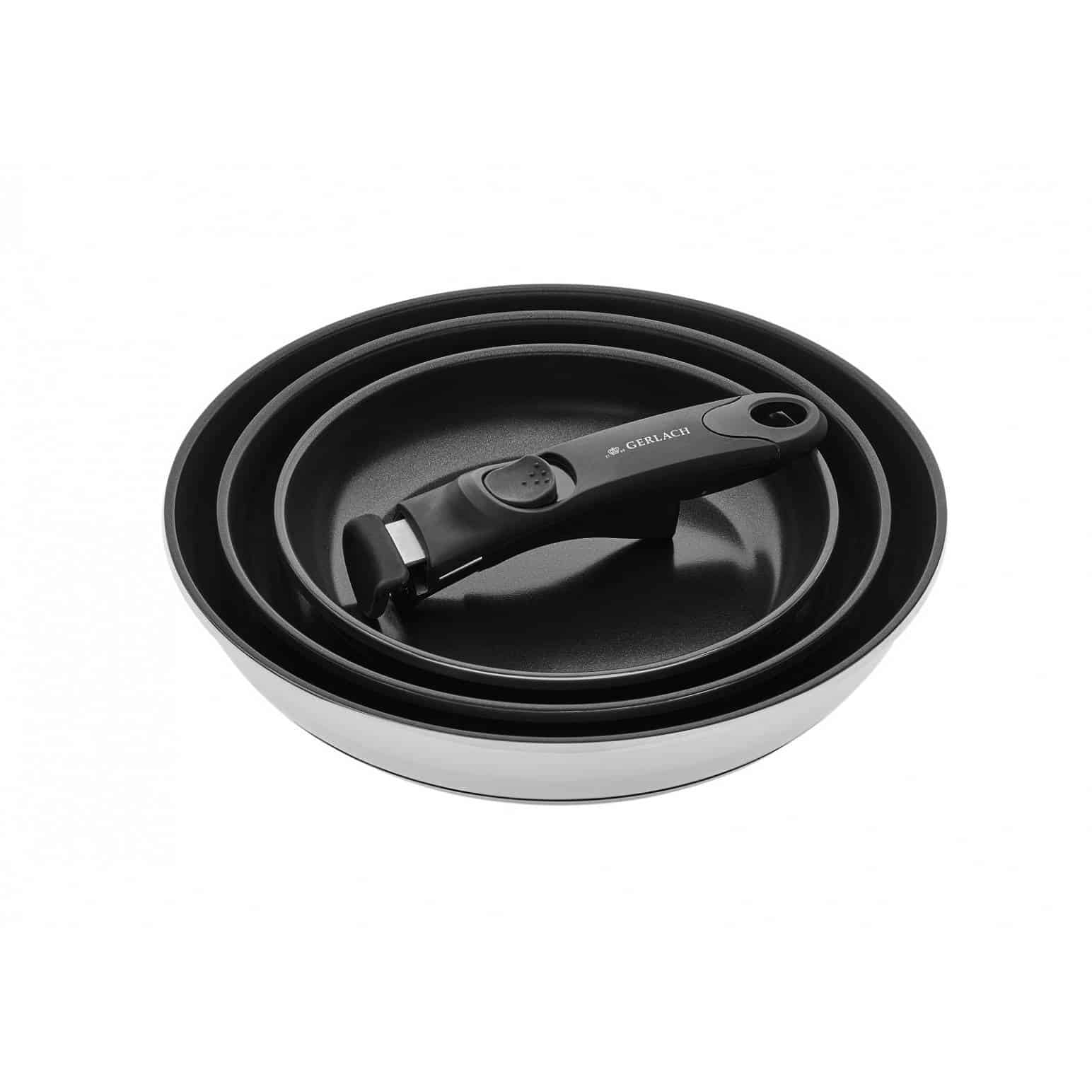 Gerlach Smart Steel Serpenyő készlet (4db) (5901035506145)