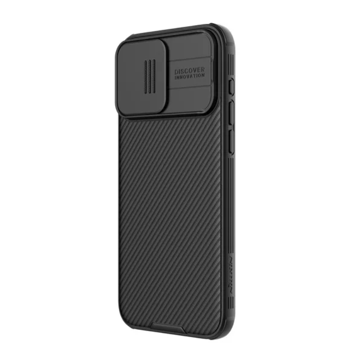 Nillkin Apple iPhone 15 Pro Hátlapvédő Tok - Fekete (57983116973)