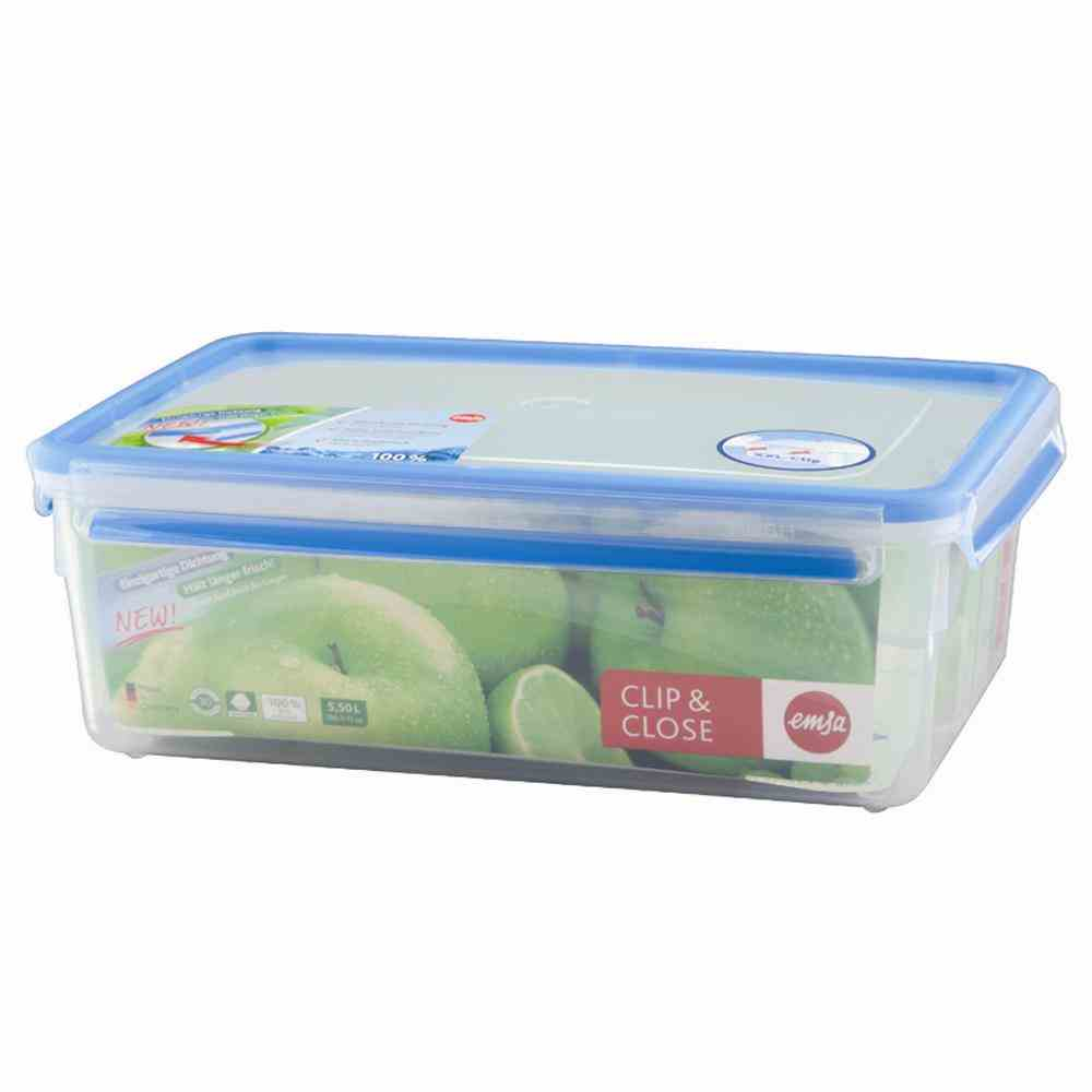 Emsa Clip & Close 5,4 Liter Műanyag ételtároló (508547)