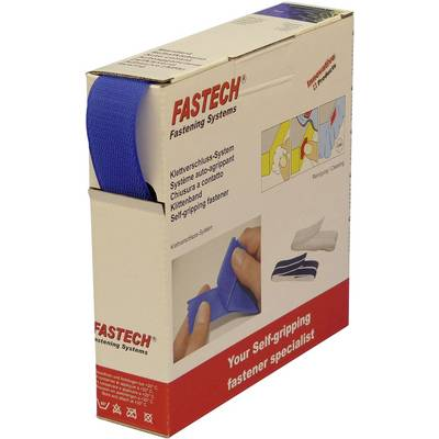 FASTECH® B30-STD-H-042610 Tépőzár Felvarrható Horgos fél (H x Sz) 10 m x 30 mm Kék 10 m (B30-STD-H-042610)