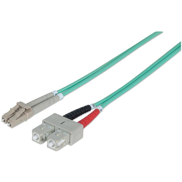 Intellinet 751094 InfiniBand og fiberoptisk kabel 5 m LC SC Turkisfarve