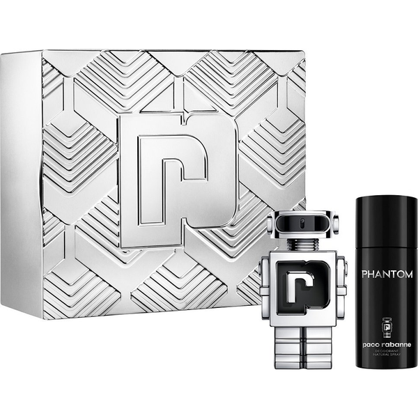 Paco Rabanne Phantom Set Eau De Toilette Spray 100 Ml + Desodorante 150 Ml