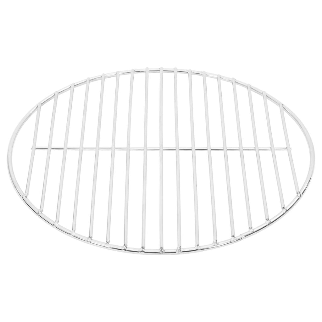kerek 304 rozsdamentes acél BBQ grillrács Ø34,5 cm (4010551)