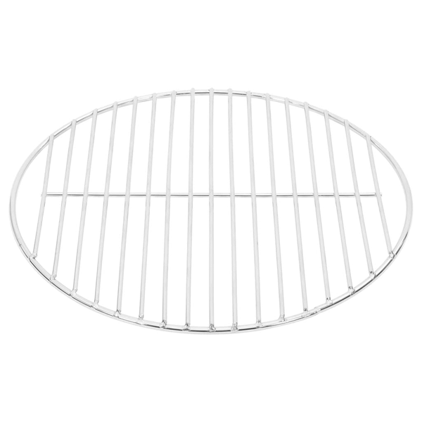 kerek 304 rozsdamentes acél BBQ grillrács Ø34,5 cm