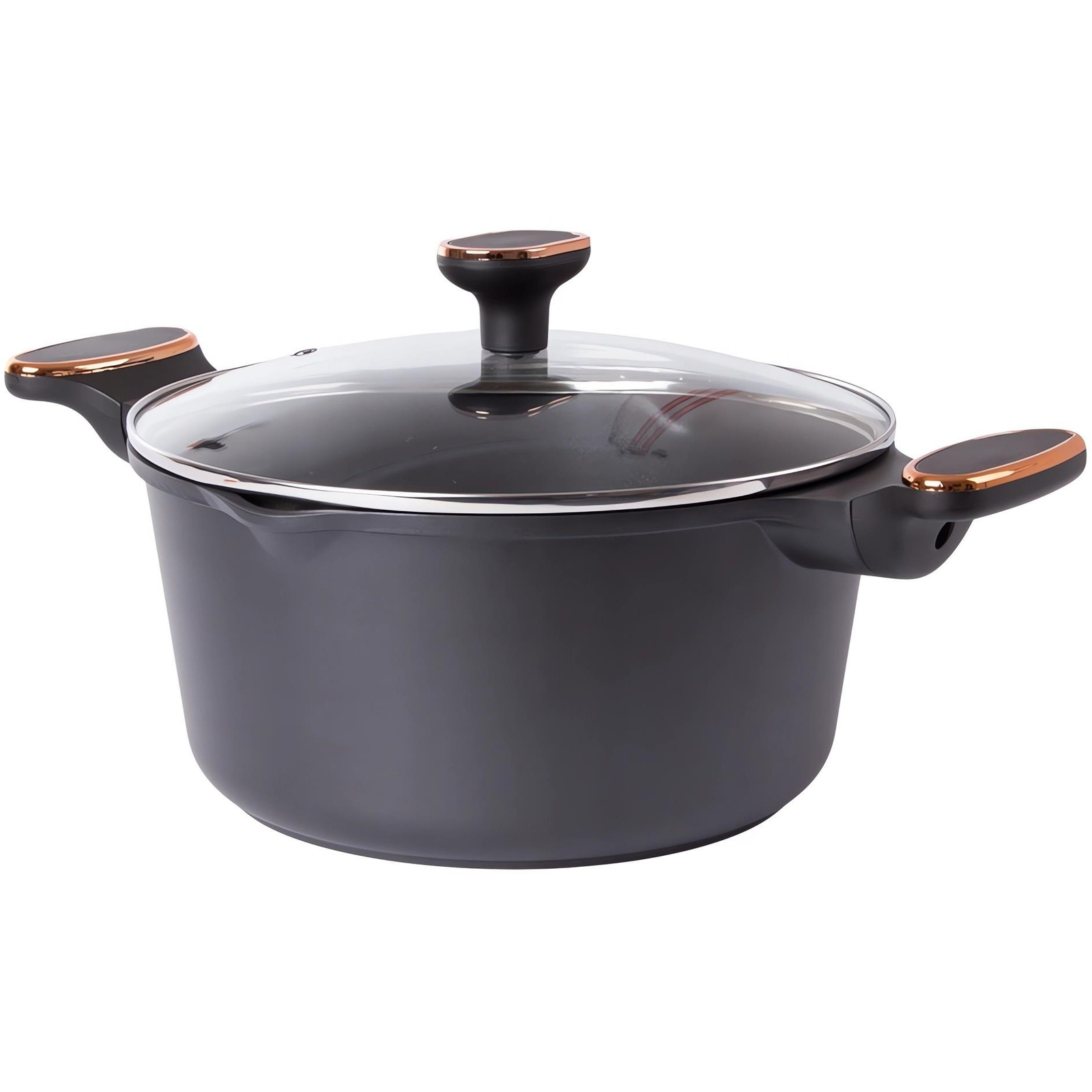 KingStyle Pot with lid with non-stick surface 4,55 l (53602)