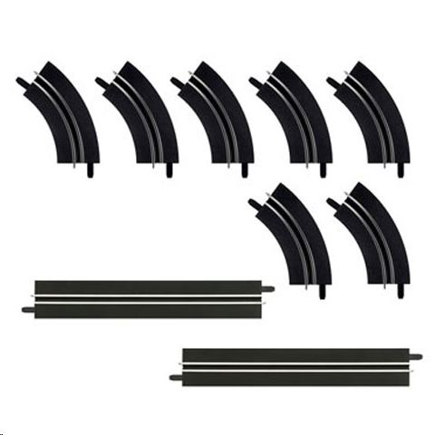 Carrera Go!: Egyenes/Görbe sínkészlet (20061657) (20061657)