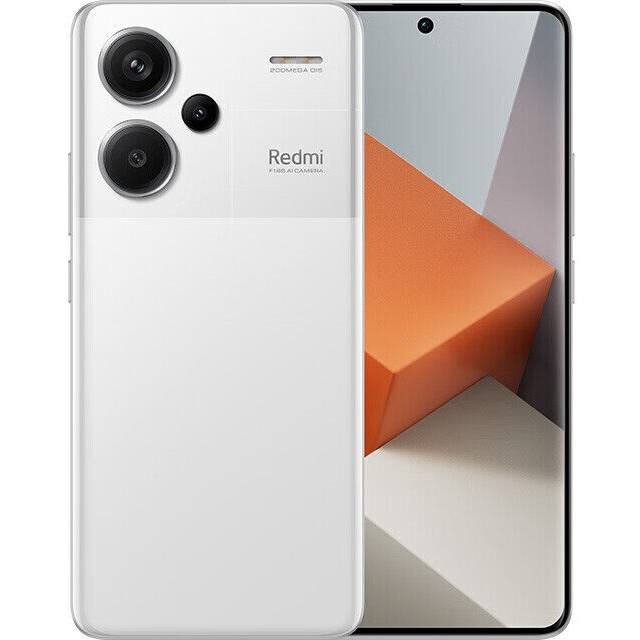 Xiaomi Redmi Note 13 Pro+ 512GB Dual SIM okostelefon fehér (Arctic White) (6941812750650)
