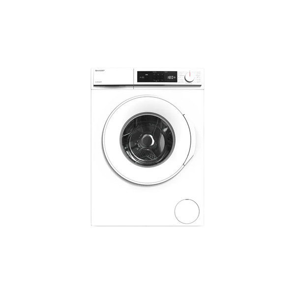 SHARP ES-NFA814BWNNA-EE elöltöltős mosógép 8kg A energiaosztály fehér (ES-NFA814BWNNA-EE)