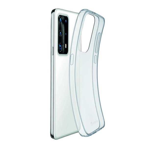 CELLULARLINE FINE szilikon telefonvédő (ultravékony) ÁTLÁTSZÓ [Huawei P40]