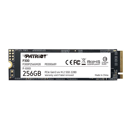 SSD Patriot Memory P300P256GM28 256GB M.2 PCIe (P300P256GM28)