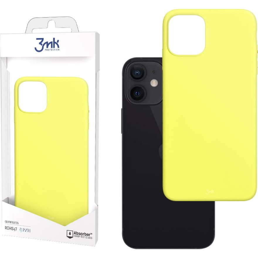 3mk Matt TPU anyagú Telefontok lime Apple iPhone 13 (3mk Matt Case lime(34))