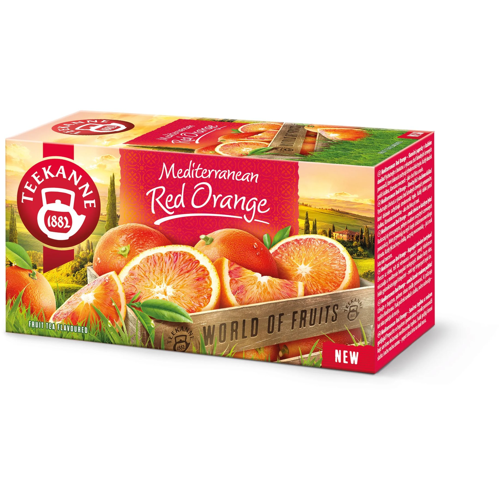 Teekanne WOF Mediterranean Red Orange, 20 filter (5901086078486)