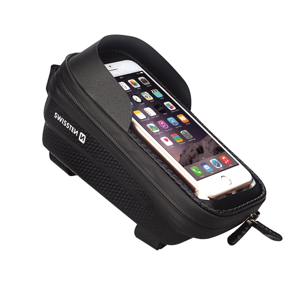 Swissten vízálló tok kerékpárra 5,4"-6,7" mobiltelefonokhoz (1)
