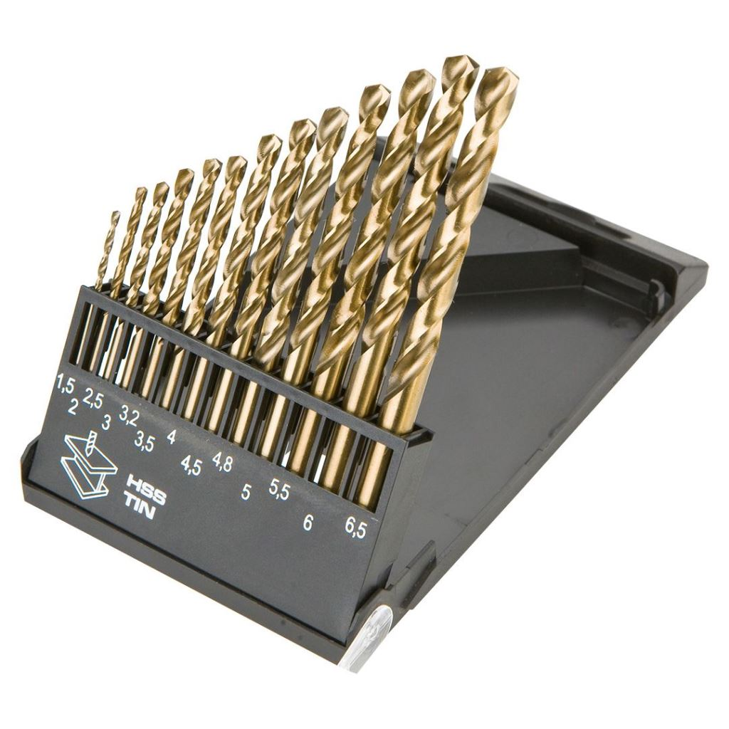 Graphite 57H198 HSS csigafúró készlet 1.5 - 6.5mm, 13 részes (57H198)