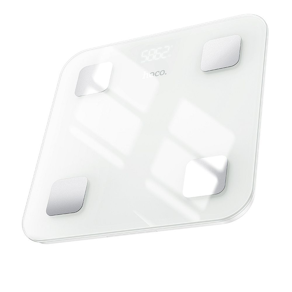 Hoco HI21 fürdőszobamérleg Bluetooth fehér
