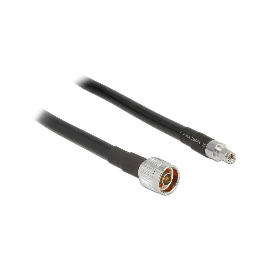 Delock N -> RP-SMA CFD400 M/M antenna kábel 2m