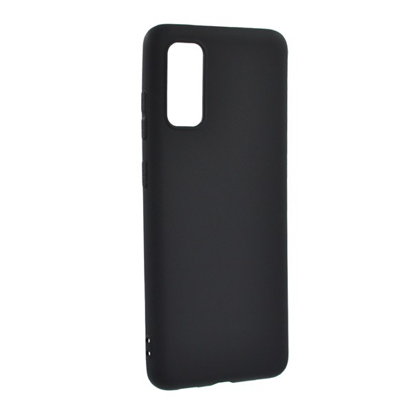 Szilikon telefonvédő (matt) FEKETE [Samsung Galaxy S20 5G (SM-G981U)] (5996457939015)