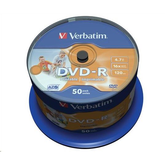 Verbatim 43533 tom DVD 4,7 GB DVD-R 50 stk