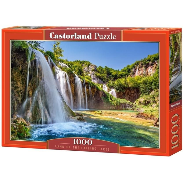 Castorland Land of the Falling Lakes Puzzle 1000 pz Landscape