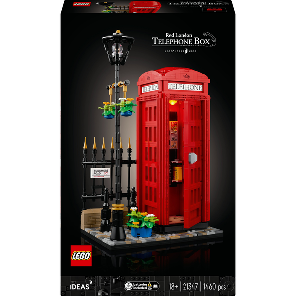 LEGO Ideas 21347 Červená londýnska telefónna búdka