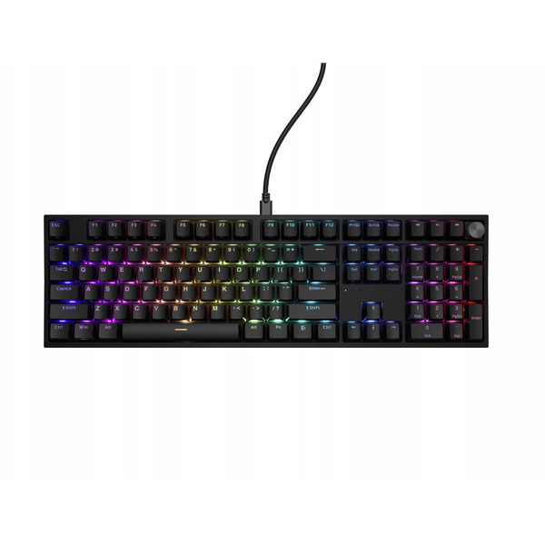 GENESIS THOR 404 tastiera Universale USB QWERTY Inglese Nero