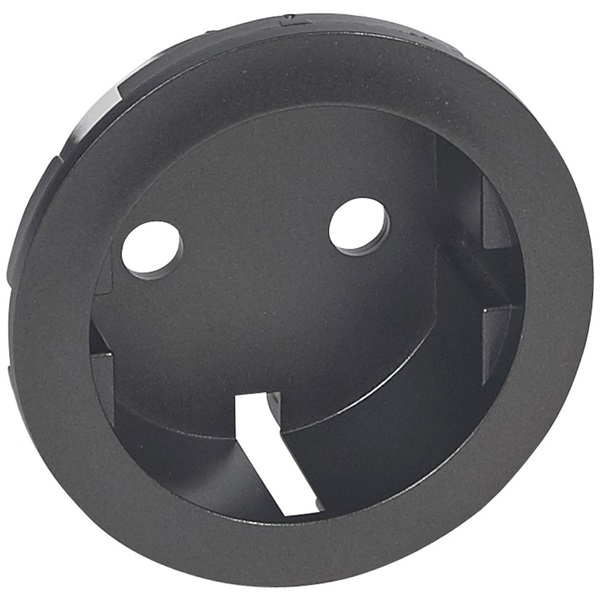 Legrand 067931 Céliane grafit 2P+F csatlakozóaljzat burkolat (067931)