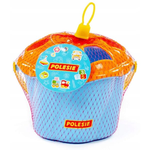 Polesie : Formaválogató vödör szett - 6 db-os