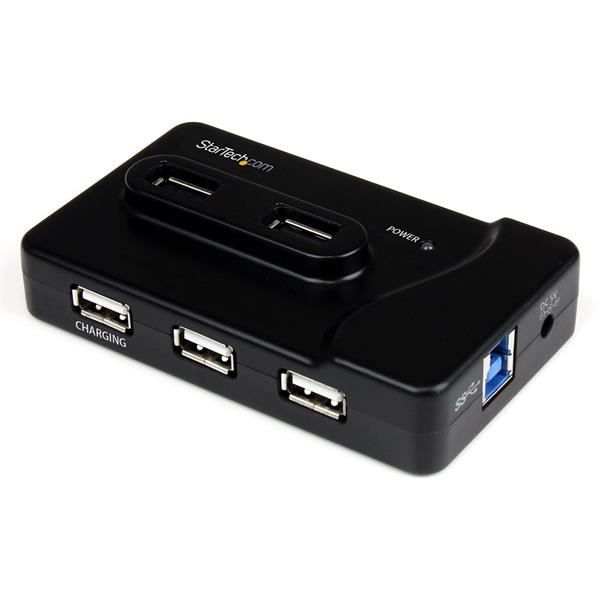 StarTech.com ST7320USBC USB 3.2 Gen 1 (3.1 Gen 1) Type-B 4800 Mbit/s Zwart