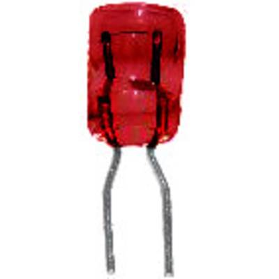 BELI-BECO 68512 Mini izó 5 V 0.15 W Bi-Pin, 2,8 mm Piros 1 db (68512)