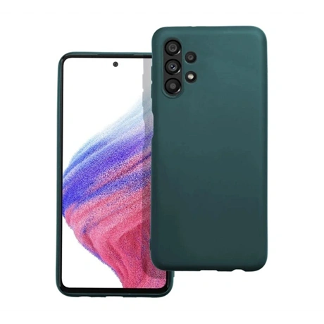 Samsung A13 4G GIGAPACK Szilikon telefonvédő matt SÖTÉTZÖLD