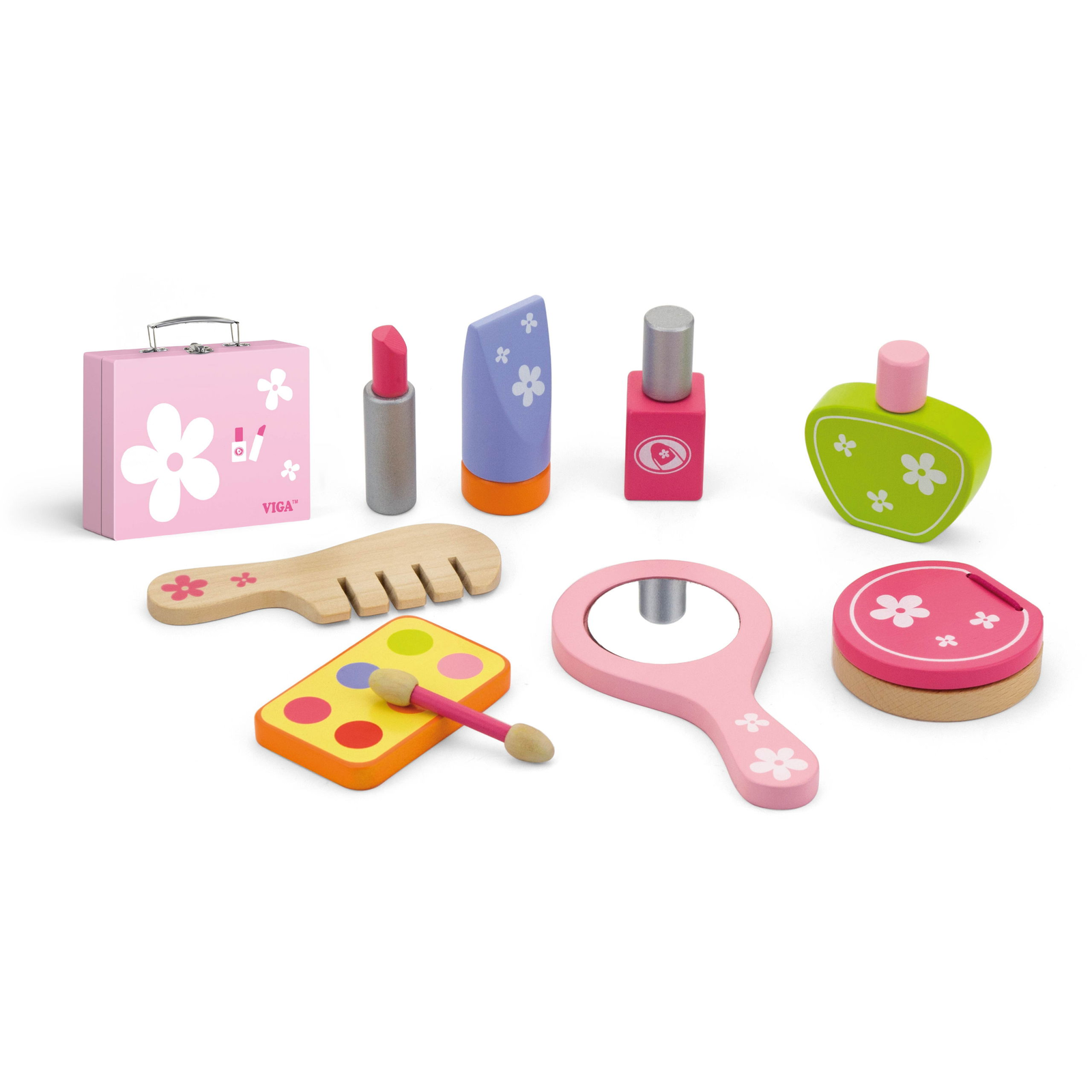 Fából készült szépségszett tokban (6934510505318)