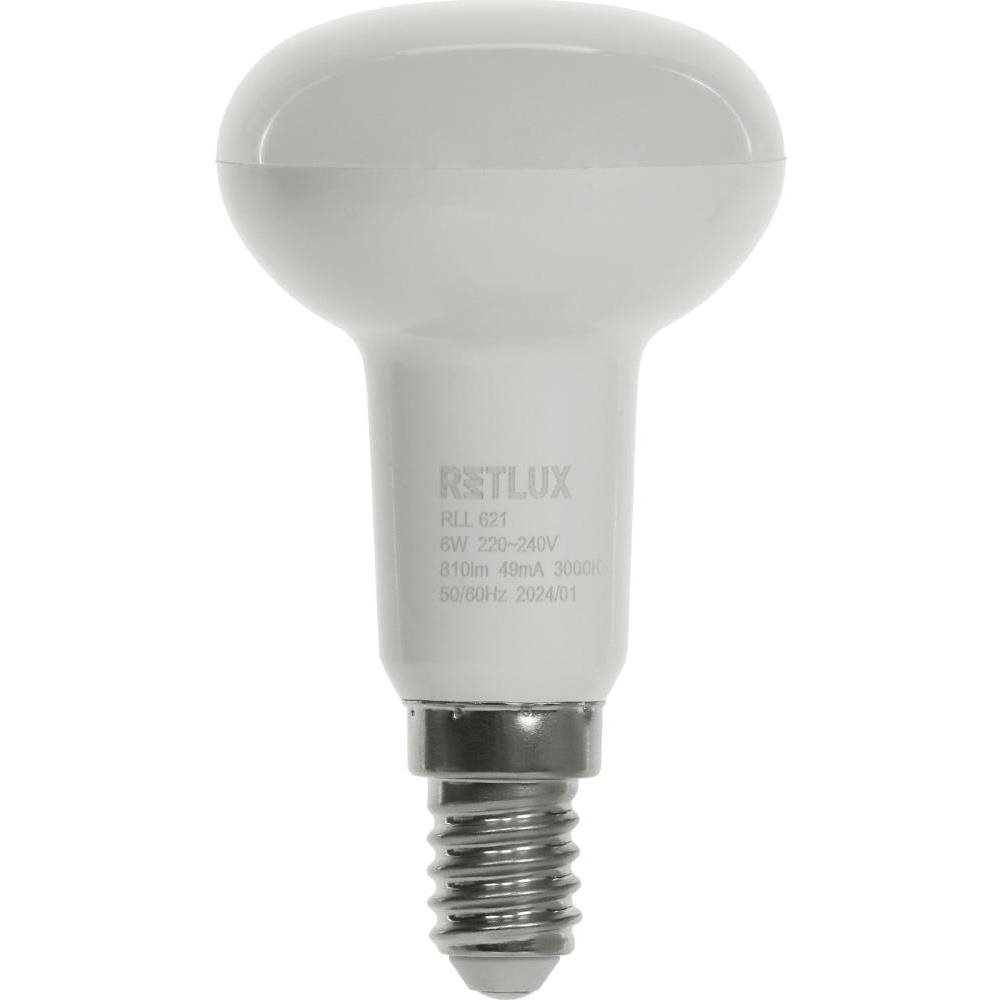 RETFLUX RLL 621 R50 E14 Spot 6W WW D (RLL 621)