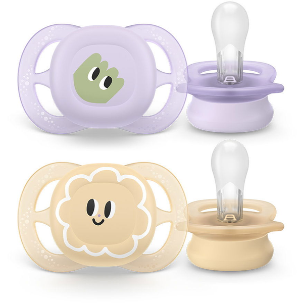 Philips AVENT SCF075/03 πιπίλα μωρού Κλασική πιπίλα μωρού Ορθοδοντική Σιλικόνη Πολύχρωμο