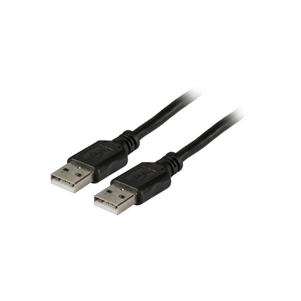 EFB USB2.0 Anschlusskabel A-A,St.-St.,5,0m,schwarz,Classic