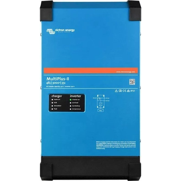 Victron Energy Feszültségváltó MultiPlus-II 48/3000/35-32 3000 W 48 V/DC - 230 V/AC (PMP482305010)