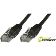 MicroConnect Kabel CAT 6 U/UTP 3m PVC Czarny (B-UTP603S)