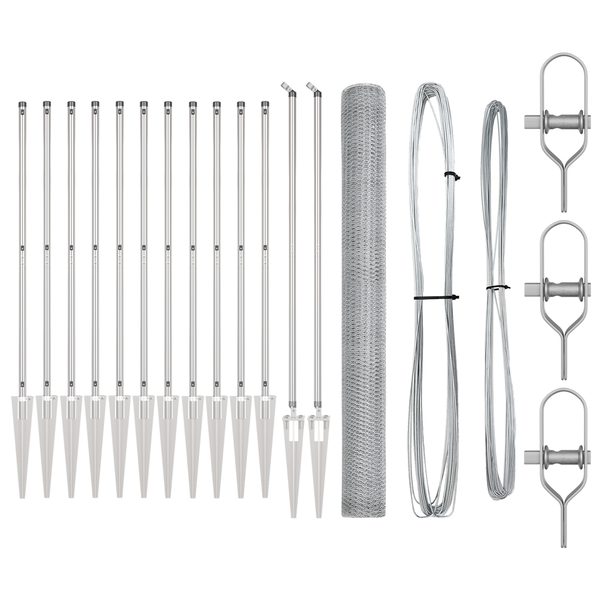 Határoló Kerítés 1.6x25 m Horganyzott Acél