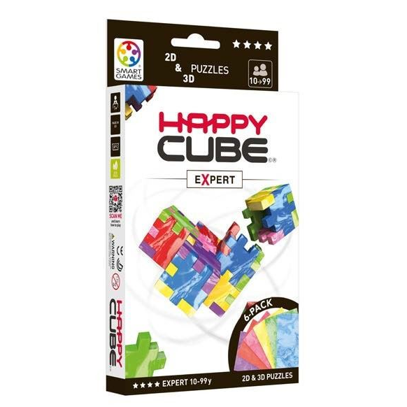 SmartGames Happy Cube 6 Colour Pack Expert 3D-s kirakó (SmartGames19354794)