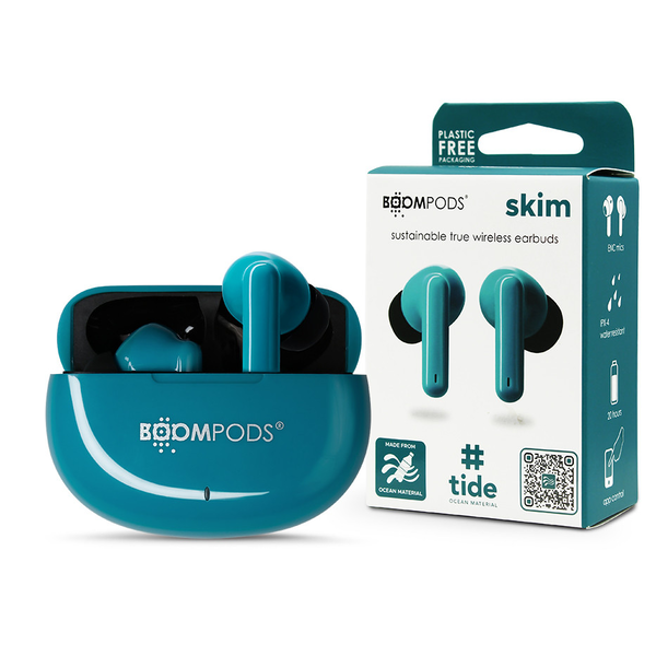 Boompods Skim Ocean True Wireless Bluetooth kék fülhallgató