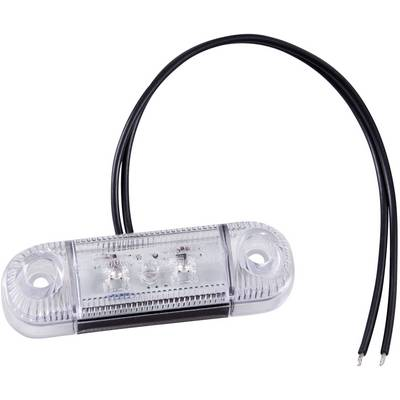 LED-es oldalsó helyzetjelző lámpa, rövid, piros, 12/24 V, SecoRüt 61284 (61284)