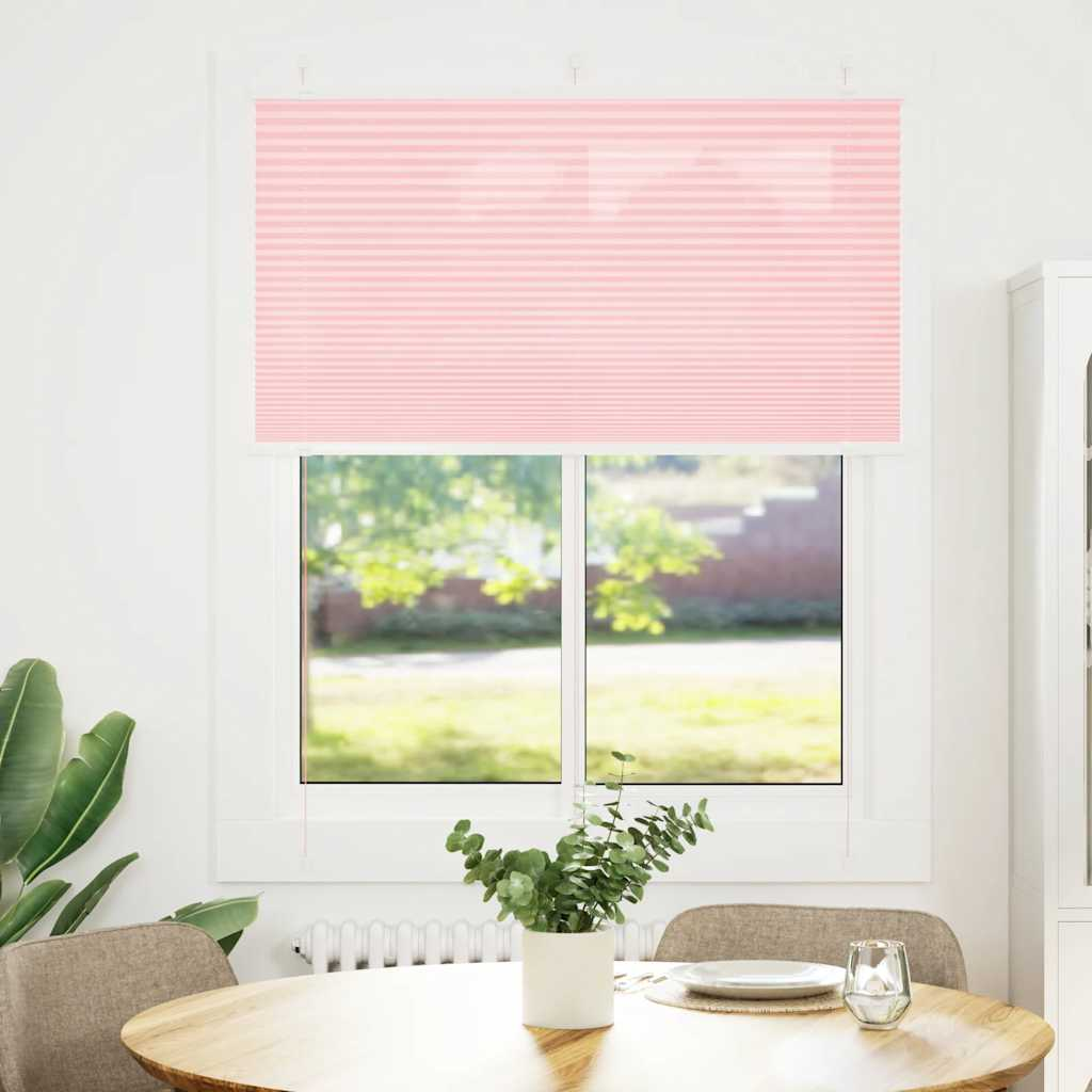 pliszírozott redőny rózsaszín 105x100cm szövetszélesség 104,4cm (4015433)