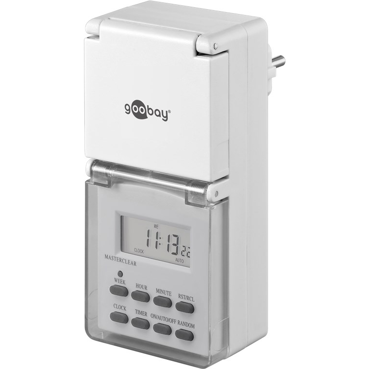 Goobay 51301 Időzítő kapcsolós aljzat (51301)