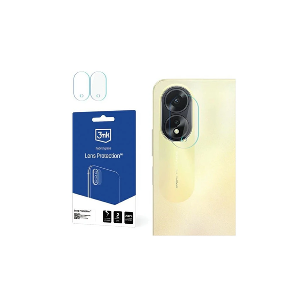 3MK Lens Protect Oppo A38 készülékhez kameralencsédvédő, 4 db