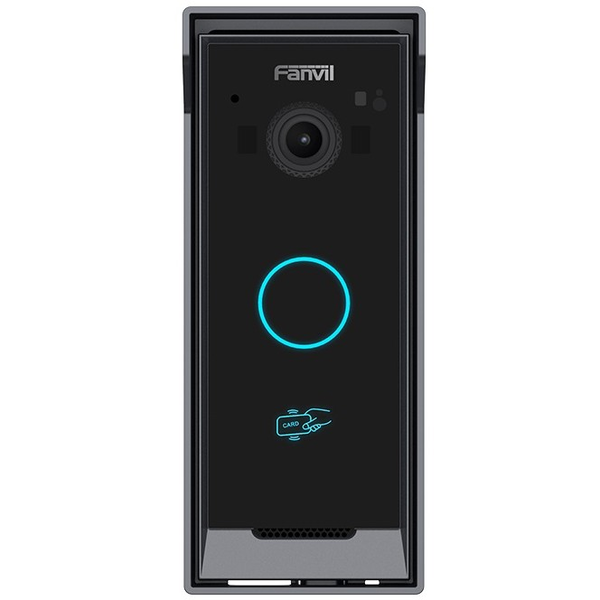 Fanvil i60 Entry Okos ajtócsengő kaputelefon FullHD kamerával - Fekete