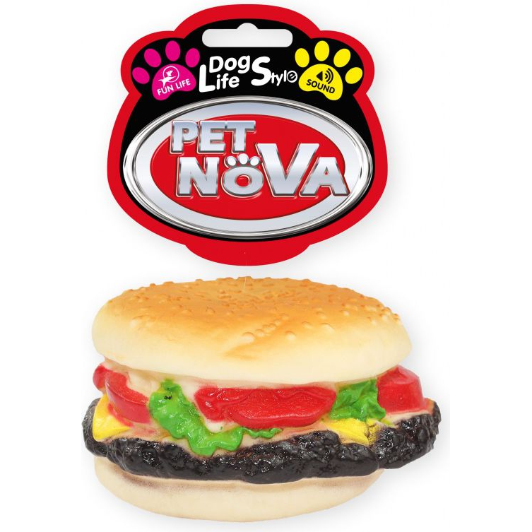 Aqua-Nova Kutyajáték Hamburger 10 cm Vin-Burger (VAT009639)