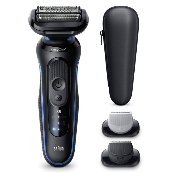 Braun Series 5 52-B1650S afeitadora Máquina de afeitar de láminas Recortadora Azul