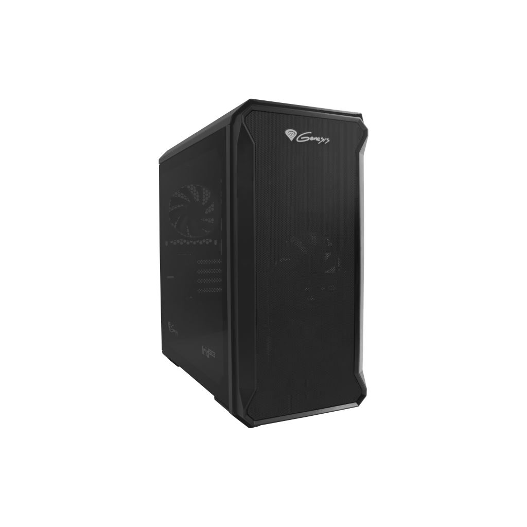Genesis IRID 503 táp nélküli ablakos Micro-ATX ház fekete (NPC-1558) (NPC-1558)