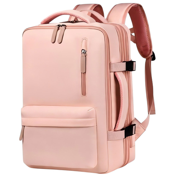 eCa PL178 hátizsák 27 l, USB, rózsaszín