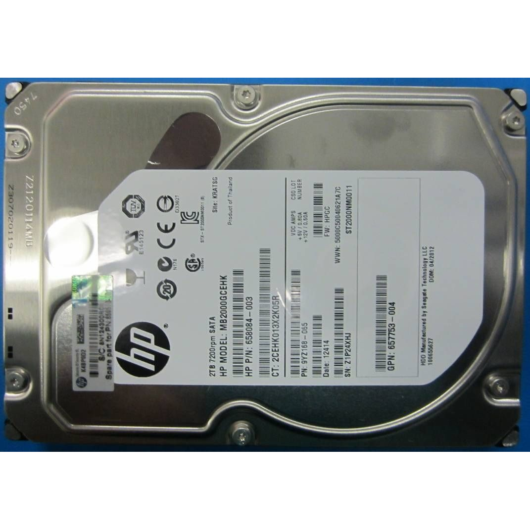 Твърд диск HP 659570-001 2 TB