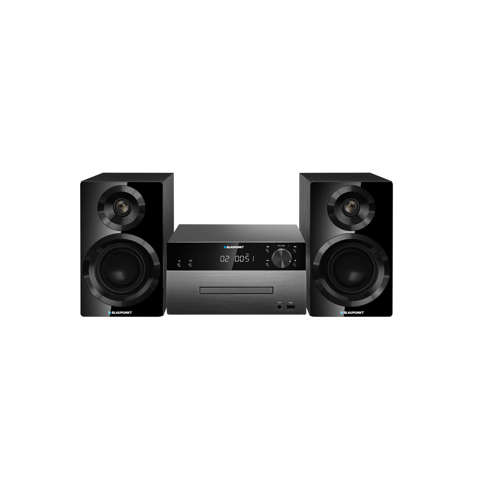 Blaupunkt MS50BT HiFi rendszer - Fekete (MS50BT)